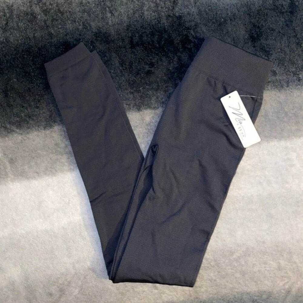 Mia + Tess Grey Leggings